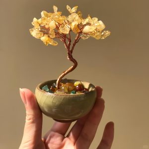 Crystal desktop ornament