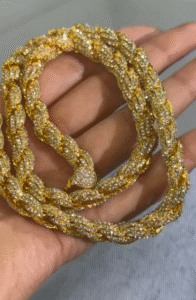 Click to view full screen LikeGold 9mm Iced Out Rope Bracelet photo review